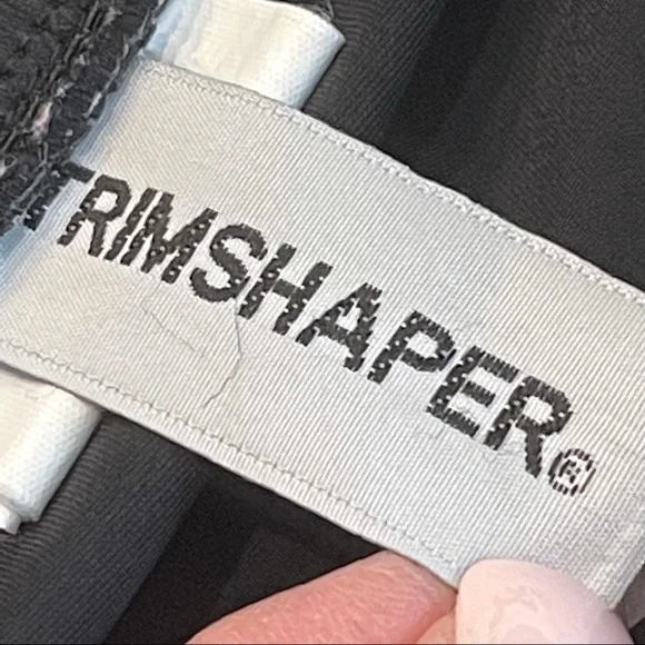 TRIMSHAPER Black Bikini Swim Skirt Bottom Size 10 - Picture 7 of 12